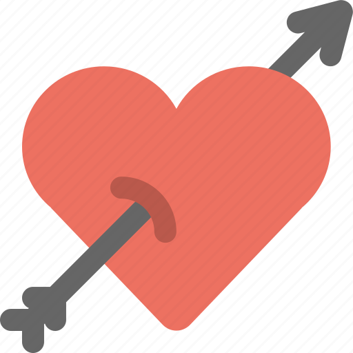 Heart, pierced, like, love, romantic, valentine, valentines icon - Download on Iconfinder