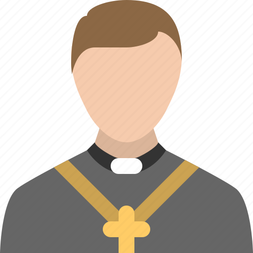 Priest, avatar, catholic, christian, church, pastor, religion icon - Download on Iconfinder