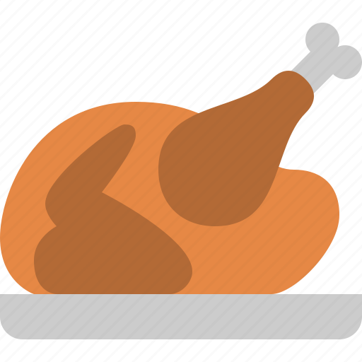 Roast, turkey, chicken, dinner, food, meat, thanksgiving icon - Download on Iconfinder