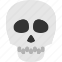 skull, danger, dead, death, halloween, scary, skeleton