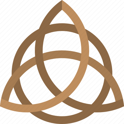 Triquetra, celtic, knot, trinity icon - Download on Iconfinder
