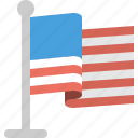 flag, usa, country, location, marker, nation, national