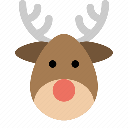 Rudolph, christmas, deer, new year, santa, winter, xmas icon - Download on Iconfinder