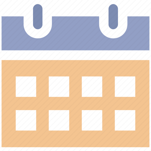 Calendar, date, day book, schedule, timeframe, yearbook icon - Download on Iconfinder