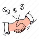 profitable, contract, partners, deal, handshake, business, hand, partnership, finance 