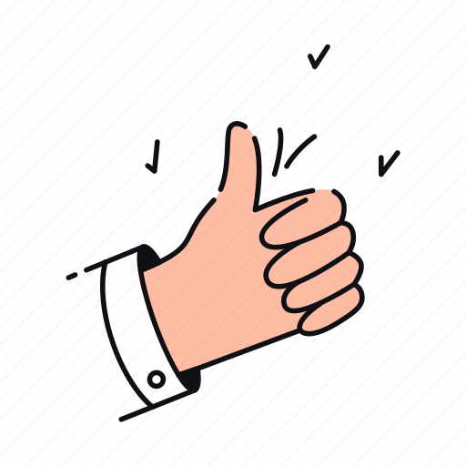 Thumbs, up, hand, direction, business, like, finger illustration - Download on Iconfinder