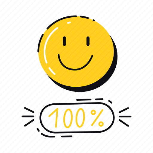 Total, happiness, smile, avatar, expression, emoji, face illustration - Download on Iconfinder
