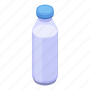 baby, bottle, cartoon, computer, isometric, milk, water