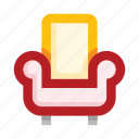 armchair, seat, sit, furniture, chair, interior, household, room