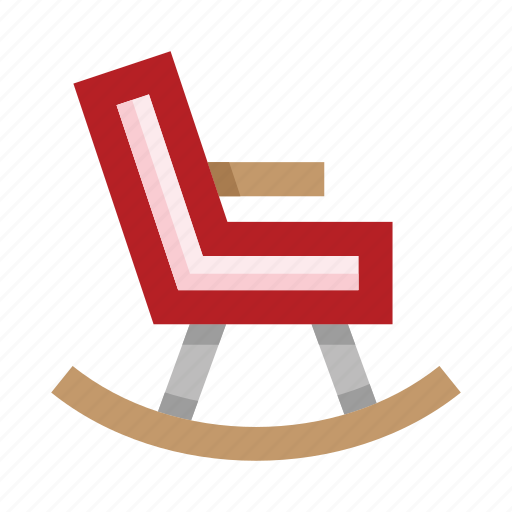 Chair, rocking, seat, sit, furniture, granny, interior icon - Download on Iconfinder