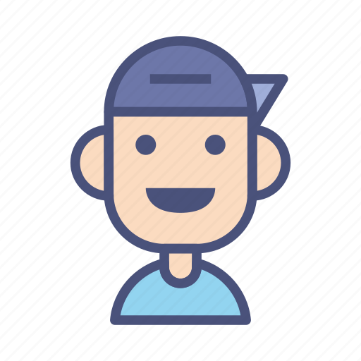 Avatar, bad boy, character, people, smile, male, profile icon - Download on Iconfinder