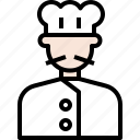 avatar, cartoon, chef, cook, man, people