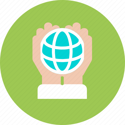 Care, charityicons, community, globe, hand, help, world icon - Download on Iconfinder