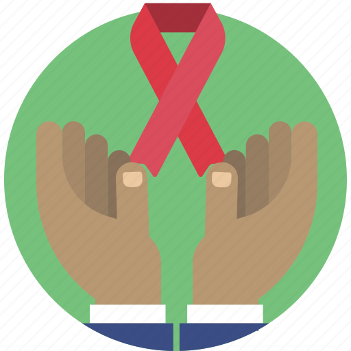 Care, love, ribbon, hands, share, give, charity icon - Download on Iconfinder
