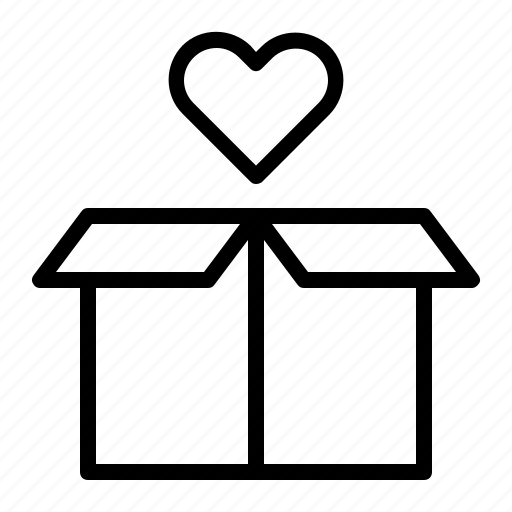 Charity, package, delivery, box icon - Download on Iconfinder