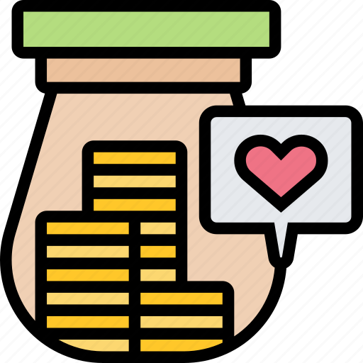 Tithe, fundraising, donation, aid, money icon - Download on Iconfinder