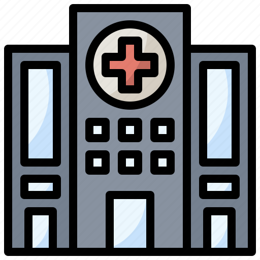 Architectonic, clinic, health, healthcare, hospital, medical, urban icon - Download on Iconfinder