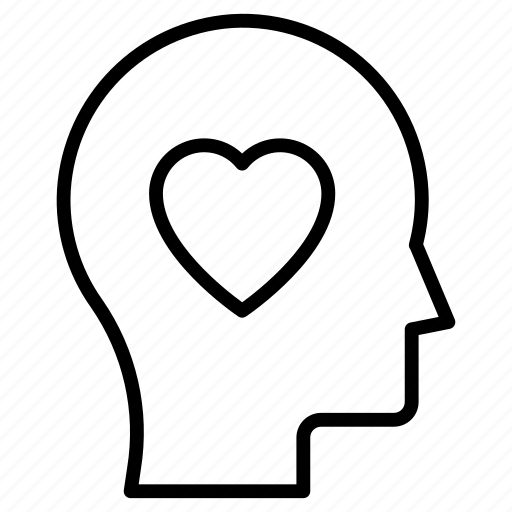 Head, heart, thinking icon - Download on Iconfinder