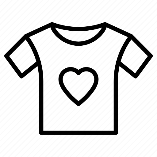 Heart, cloth, fashion icon - Download on Iconfinder