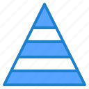 pyramid, chart, report, graph, business