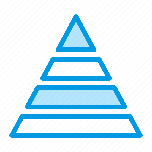 Analysis, analyze, chart, diagram, pyramid icon - Download on Iconfinder