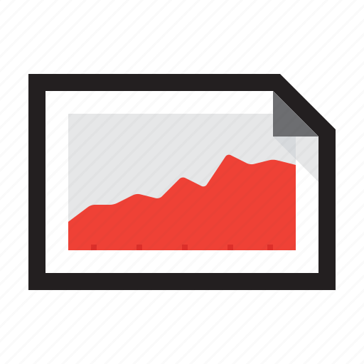 Area, chart, growth, line chart, trend icon - Download on Iconfinder
