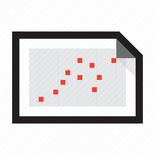 Chart, grid, map, plot, scatter icon - Download on Iconfinder