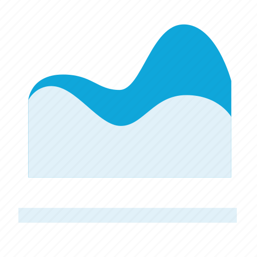 Analytics, area, chart, diagram, graph, stacked icon - Download on Iconfinder