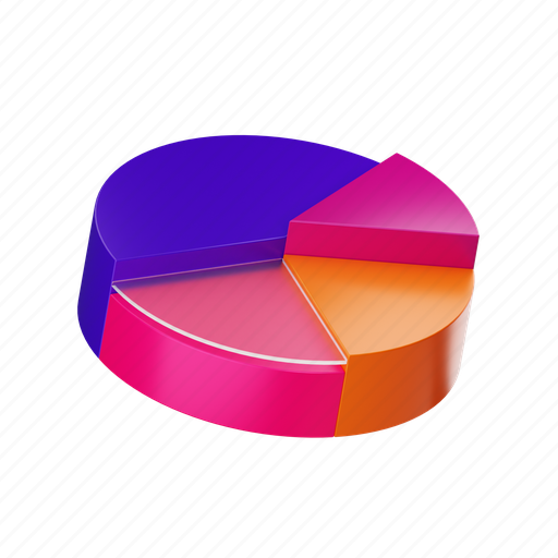 Pie, chart, diagram, analytics, analysis, business, 3d chart 3D illustration - Download on Iconfinder