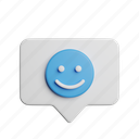 chat, emoji, front, message, comment, communication, talk, conversation 