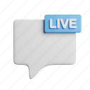 live, chat, front