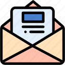 envelope, mail, communication, message, multimedia