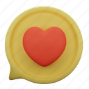 love chat, love, chat, emoticon, bubble, communication, message, heart, emoji 