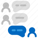chat, message, conversation, bubble, avatar