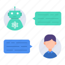chat, gpt, interaction, robot, human, chat gpt, user, communication, conversation