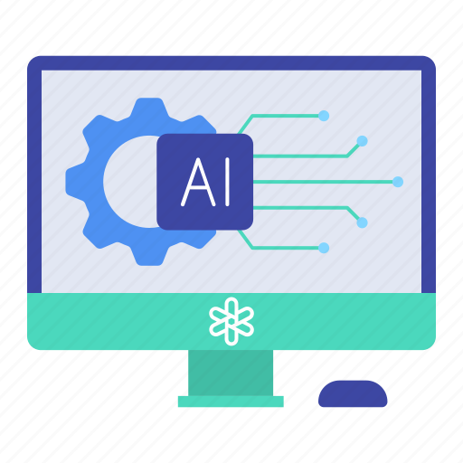 Computer, ai, artificial intelligence, file, technology disruption, extension, technology icon - Download on Iconfinder