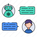 chat, gpt, robot, human, user, communication, conversation, message, artificial intelligence
