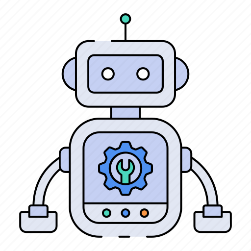 Technical, support, robot, artificial intelligence, technology, robotics, technical support icon - Download on Iconfinder