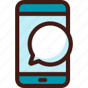 box, bubble, chat, chatbox, messege, mobile, phone 