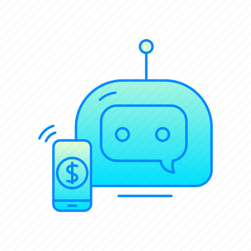 Bank, bot, internet, phone, robot icon - Download on Iconfinder