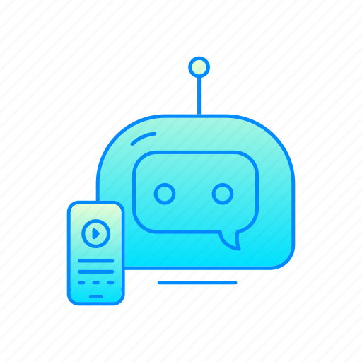 Bot, chatbot, internet, phone, robot icon - Download on Iconfinder