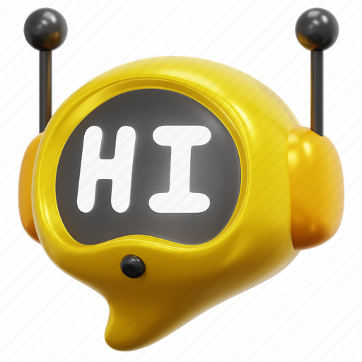 Message, chat, bot, hi, hello, communication, chatbot icon - Download on Iconfinder