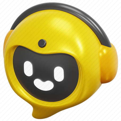Chat, communication, message, bot, assistant, conversation, chatbot 3D illustration - Download on Iconfinder