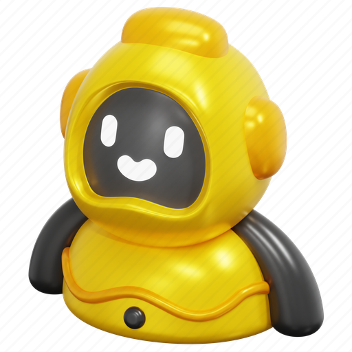 Robot, robotic, chatbot, bot, machine, future, ai 3D illustration - Download on Iconfinder