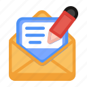 mail writing, text writing, text, mail, comment writing, letter writing