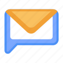 mail message, chatting, chat bubble, message, social media