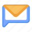mail message, chatting, chat bubble, message, social media 