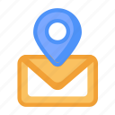 mail location, location, message location, gps, chatting, mail