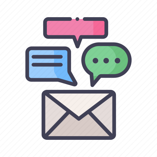 Bubble, chatting, email, letter, message icon - Download on Iconfinder