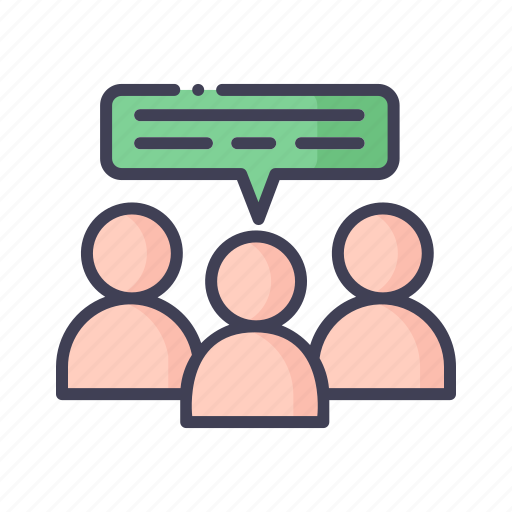 Bubble, chatting, conversation, people, users icon - Download on Iconfinder
